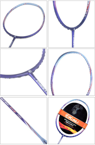 Racchetta da Badminton Kunli Professionale in Carbonio ad Alta Tensione Ultra Leggera 4u 82g - Product Image 5