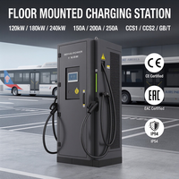 Meilleure vente 2026 : Borne de recharge DC pour VE ultra-rapide 240 kW, tout-en-un, pour infrastructures publiques et autoroutes, directement de l'usine