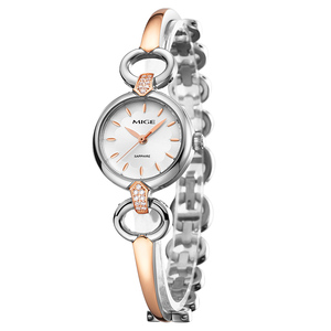 Reloj de cuarzo vintage de lujo personalizado para mujer, de acero inoxidable 316L, con movimiento japonés. - Product Image 1