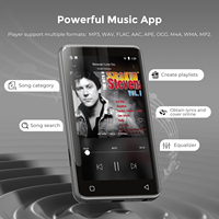 Android 4 \ "araba MP4 çalar FM radyo ile e-kitap okuyucu HD Video oynatma 1TB genişletilebilir depolama müzik indir yetenekleri