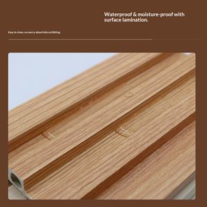 Venta <span class=keywords><strong>Directa</strong></span> de Rejilla de WPC de 150 Orificios, Paneles Perforados para Decoración de Paredes, Revestimiento de Pared Ecológico - Product Image 3