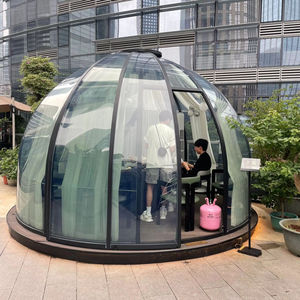 Tente dôme transparente Aviation aluminium PC étoile <span class=keywords><strong>vacance</strong></span> cabine Push-pull Mobile PC tente Restaurant salle de <span class=keywords><strong>soleil</strong></span> balcon chambre - Product Image 1