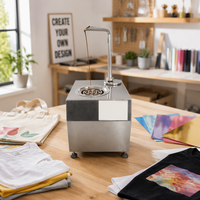 Machine à chocolat en acier inoxydable avec écran tactile, distributeur-interrupteur, pour usage industriel, à brancher, pour la fonte et le tempérage du chocolat
