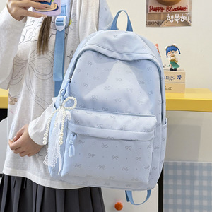 Korean style ins simple casual backpack large capacity summer lightweight fashionable backpack versatile double-shoulder <b>bag</b> - Product Image 4