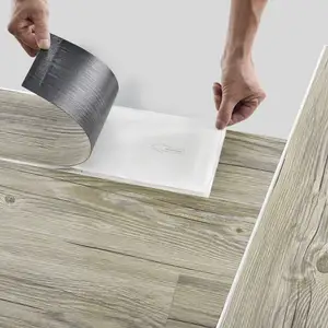 Wood Effect Luxury Cheap Vinyl Plank PVC Tiles Peel And Stick Best Price self adhesive plastic floor covering