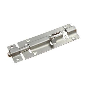 Loquet de porte et fenêtre en acier inoxydable, type A, épaissi, à fixation en surface, pour la sécurité des portes - Product Image 1