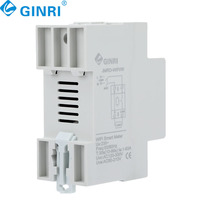 JMRD-WIFI/W 63A Compteur d'électricité intelligent avec contrôle sans fil Wi-Fi, protection contre les fuites à la terre et protection contre les surtensions