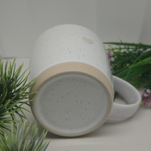 Tasses à café en céramique brillantes RTS 11,5 oz à pois, avec deux cœurs, pour la Fête des Mères et la <span class=keywords><strong>Saint</strong></span>-<span class=keywords><strong>Valentin</strong></span> - Product Image 3