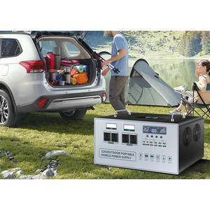 Centrale Électrique Portable Sans Fil 2000W avec Batterie au Lithium, Onde Sinusoïdale Pure, Générateur Solaire et Lumière LED pour Usage Domestique - Product Image 4