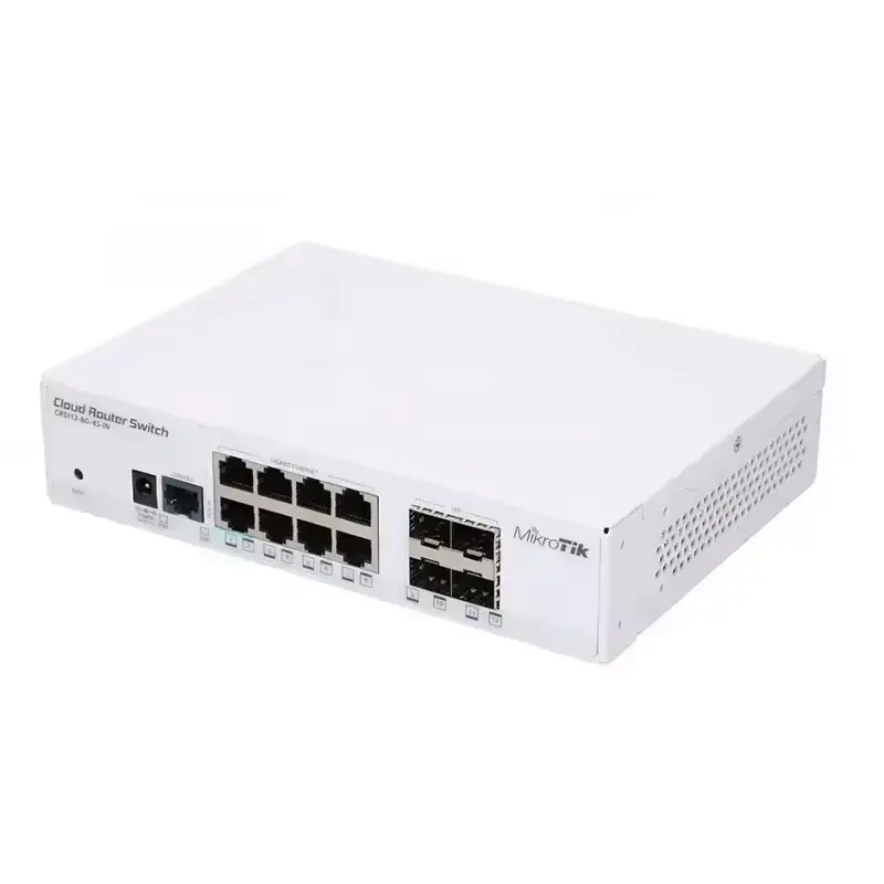 MikroTik CRS112-8P-4S-IN 4 SFSギガビットROS有線POE