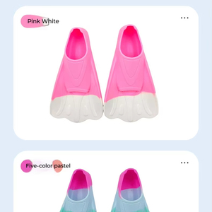 <strong>Swimming</strong> <strong>Flippers</strong> Adult <strong>Children</strong> Models Freestyle Snorkeling Training <strong>Flippers</strong> <strong>Swimming</strong> Equipment Water Supplies - Product Image 3