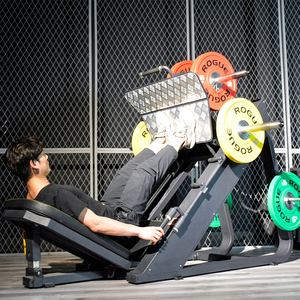 2019 Shandong dezhou los equipos de gimnasio 45 grados <span class=keywords><strong>prensa</strong></span> de la pierna de inclinación hackear nada de la máquina - Product Image 2