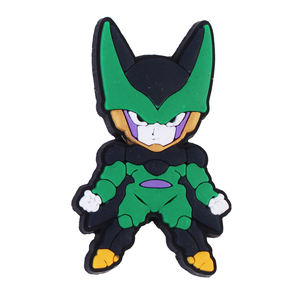 2023 nueva llegada al por mayor PVC diseño personalizado Cool animación encantos Saiyan zapato decoraciones accesorios caliente <span class=keywords><strong>dibujos</strong></span> <span class=keywords><strong>animados</strong></span> Zueco encanto - Product Image 6