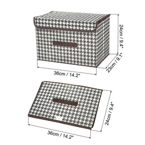 Non-woven Fabric Household Quilt Storage <b>Bag</b> Clothes Blanket Organizer <b>Foldable</b> Clothing Storage <b>Bag</b> - Product Image 2