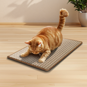 Nieuwe Kat Krabber Tapijt Met Magic Tape Sisal Krabpaal Voor Katten Handig Verpakken In Doos - Product Image 1
