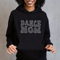 Motif thermocollant Bling Rhinestone DANCE MOM pour T-shirt
