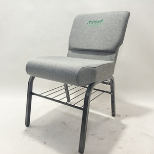 Meubles de <span class=keywords><strong>théâtre</strong></span> rembourrés modernes de haute qualité en gros, empilables, confortables, en métal, sillas para iglesia - Product Image 5