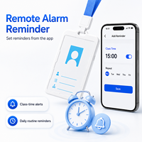 Mini Rastreador GPS Personal, Localizador Inteligente en Tiempo Real, Botón SOS, Dispositivo Antipérdida, Alarma Remota, Seguimiento por Aplicación, para Niños y Ancianos
