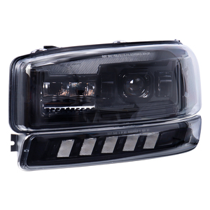 Projektor-<span class=keywords><strong>LED</strong></span>-Scheinwerfer für 1999-2007 GMC Sierra <span class=keywords><strong>LED</strong></span>-Leuchten für 2000-2006 GMC Yukon XL 1500 2500 Fahrer- und Beifahrerseite Set - Product Image 3