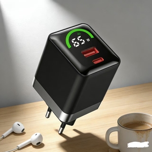 เครื่องชาร์จจอแสดงผล PD UK 140W 100W USB Type C แล็ปท็อปเครื่องชาร์จ GAN USB สมาร์ทโฟน65W-100W - Product Image 6