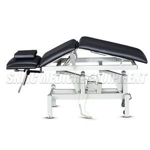 Table d'examen par ultrasons <span class=keywords><strong>électrique</strong></span> en matériau PU de vente chaude pour lit d'examen hospitalier avec contrôle manuel <span class=keywords><strong>prix</strong></span> d'usine - Product Image 3