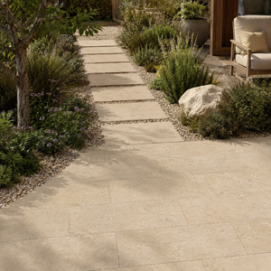 Colosseo Raphael 36 X 36 Modern Beige Mediterranean Design Durable Pavers Stone Bluestone Granite for Outdoor Park Use - Product Image 1