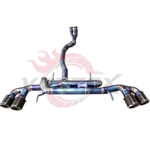 Escape Valvetronic Vortex Titanium para Toyota GT86 Subaru BRZ, Silenciador de Alto Rendimiento Catback con Puntas Azules - Product Image 2
