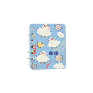 A7 1C/1C Thẻ trắng vịt gỗ miễn phí giấy nhỏ dễ thương Nhật ký Tạp Chí kế hoạch in ấn tùy chỉnh Cuốn sách tập thể dục cho các trường học - Product Image 6