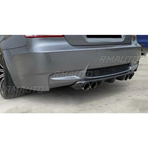 สำหรับ BMW E90 E92 E93 M3 ชุดแต่งกันชนหลัง ลิปสปลิตเตอร์ ดิฟฟิวเซอร์ ชุดแต่งตัวถังรถยนต์ ฝาครอบป้องกันกันชน อุปกรณ์ตกแต่งรถยนต์ - Product Image 5