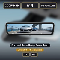 Caméra de recul avec écran 9,2 pouces 2K WiFi pour Land Rover Range Rover Sport H-X, compatible universellement