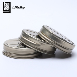 Tùy chỉnh vàng Mỹ phẩm kim loại nắp nhôm vít cap 33 Mét cho viên nang chai thủy tinh - Product Image 4