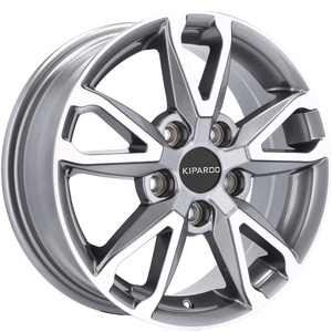 Jante en alliage de roue de 16 pouces Kipardo pour <span class=keywords><strong>FORD</strong></span> Mondeo <span class=keywords><strong>Focus</strong></span> II III Kuga CMAX SMAX - Product Image 3