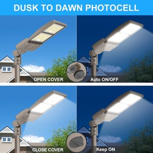Envío Directo, Lámpara LED Impermeable 100-277VAC 100-450W, Luz Blanca Fría, Cuerpo de Aluminio, Iluminación para Estacionamientos, Carreteras y Autopistas - Product Image 5