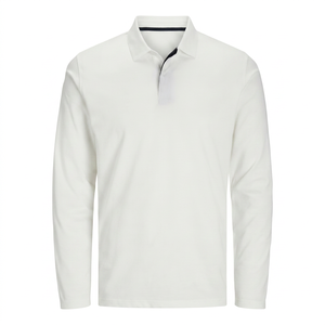 <b>Men</b> <b>Long</b> <b>Sleeve</b> <b>Polo</b> <b>Shirt</b> Private Label Fashion Apparel Manufacturer Wholesale <b>Men</b> Cotton <b>Long</b> <b>Sleeve</b> <b>Polo</b> <b>Shirt</b> Soft Quality - Product Image 1
