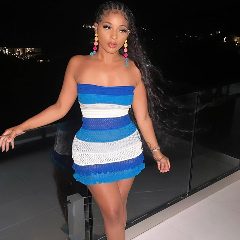 big butt blue dress hot big beauty booty