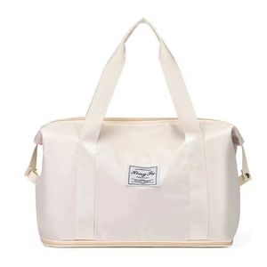 Bolsa de Viaje Corta Unisex, Ligera, Impermeable, con Cierre de Cremallera, Plegable, Doble, para Deportes, Hospital, Organizador de Viaje - Product Image 3