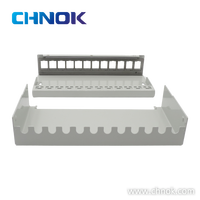 Panel Patch 19 inci 1U STP 24/48 Port untuk Rak, RJ45, Sesuai Standar ANSI/TIA/EIA