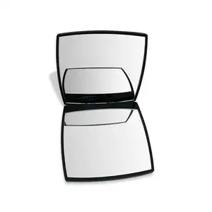 Single-Sided Black Square Compact Mirror Portable Travel Make Up Mirror For Beauty Women Fashion gifts