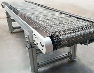 Nastro trasportatore in rete metallica in acciaio inossidabile nastro trasportatore in PVC nastro trasportatore modulare in plastica - Product Image 6