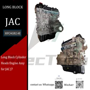 Precio al por mayor de alta calidad nuevo conjunto de motor JAC J7 HFC4GB2.4E conjunto de culatas de bloque largo