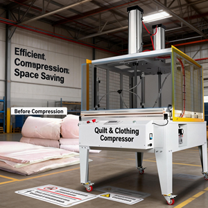 MB1000D EU Commercial Grade Pneumatic Compression Equipment for <b>Textiles</b> and Storage Seasonal Clothing <b>Packaging</b> Commercial Grad - Product Image 1