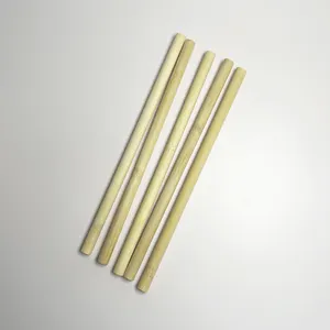 High Quality Natural Bamboo Straws Reusable Custom Bamboo Drinking Straws Wholesale