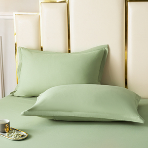 High Quality European Style Luxury Cotton Silky Bedspread Queen <b>Bed</b> Skirt <b>Bed</b> Sheets Set with Pleats Skirt - Product Image 5