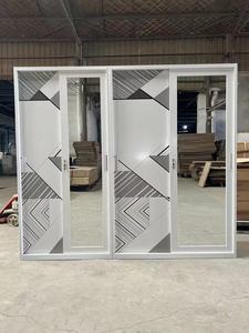 Almar- armario con puertas deslizantes para niños, armario de almacenamiento de acero moderno, armario deslizante de metal, color blanco - Product Image 3