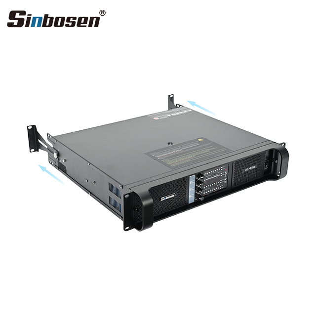 Upgrade Rear Bracket Rack Mounting 1350W Hot Selling Class TD Switching Power Amplifier 4 Channel Professional Sound Stage Live