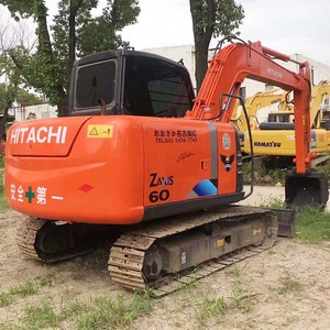 Mini-excavatrice sur chenilles Hitachi Zx 60 Zx60 d'occasion de haute qualité, d'origine japonaise, 6 tonnes, à vendre - Product Image 2