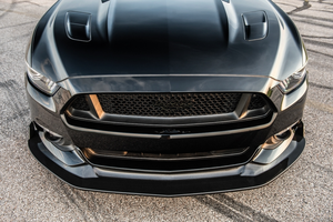 Divisor de Labios Delantero para Parachoques de Coche de Fibra de Carbono Real Estilo Hennesy de Calidad Garantizada para <span class=keywords><strong>Mustang</strong></span> 2015-17 - Product Image 5