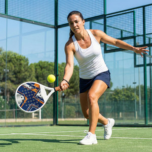 Racchetta da Padel e Beach Tennis in Fibra di Vetro Rosa di Alta Qualità, Personalizzabile con Logo, Morbida EVA per Sport all'Aperto, Direttamente dalla Fabbrica Taspo - Product Image 6