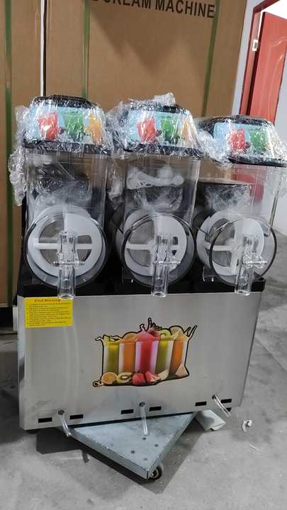 Slush Machine 2025 Table Top Twin Tub 3 Flavors tank Oversize Icee ...