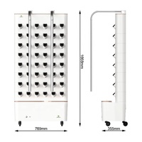 New Arrive Système hydroponique intelligent pour usage domestique Jardinière hydroponique verticale pour herbes et légumes